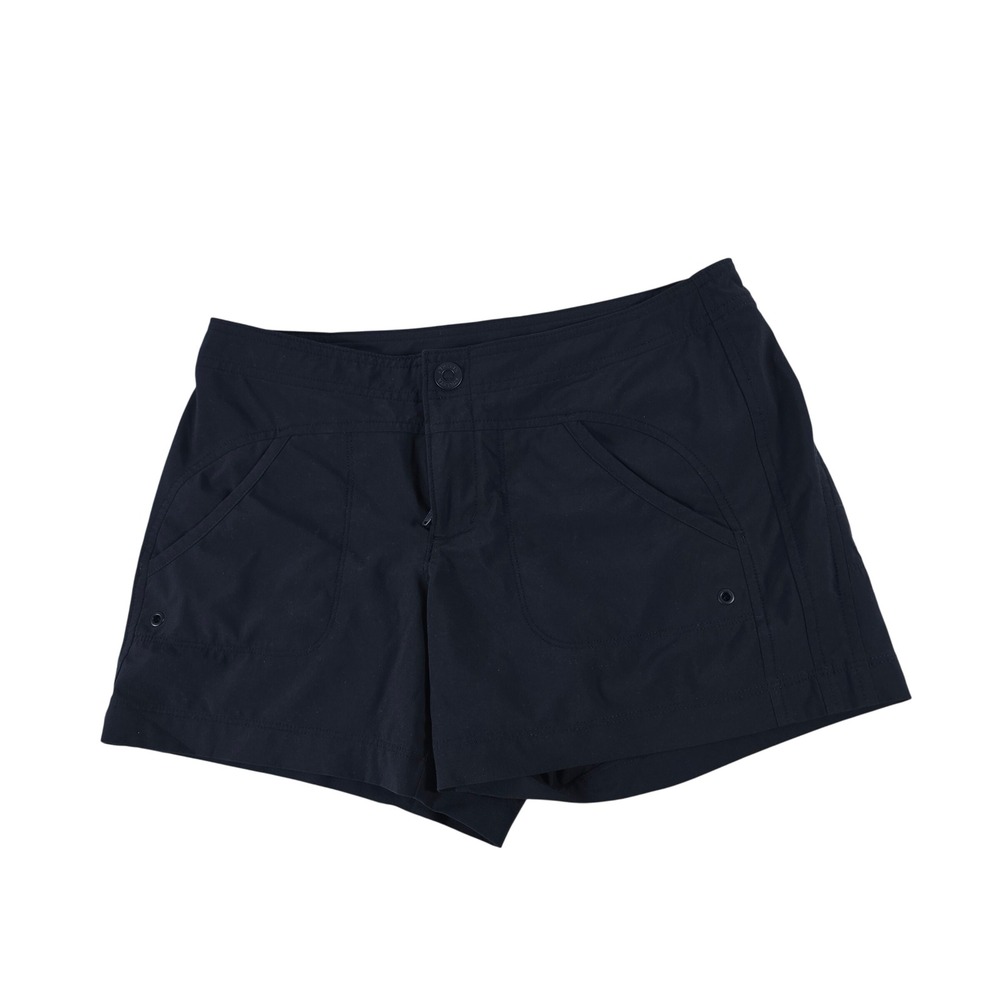 Athleta Trekkie Shorts Navy Blue Hiking Outdoor Utility Women Size 2 964587